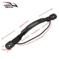 thumbnail image 4 of Mantenga el buceo 2 piezas PP MANGE PANTALLA PANTALLA PANTALLA PANEL PANTALLA KAYAK Reemplazo de pasamanos Hardware de canoa con tornillos con cable Eigraketly OD002598-02B, 4 of 5