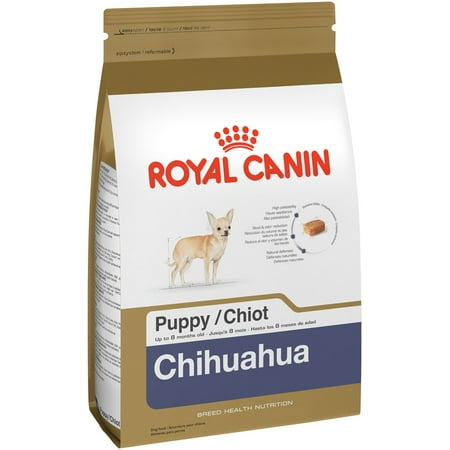Royal Canin Breed Health Nutrition Chihuahua Small Breed Puppy Dry Dog Food, 2.5 lb