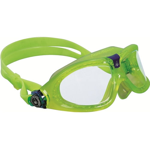 Seal Kid Lime Goggles, Clear Lens by Aqua Lung America