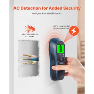 AsterOutdoor 5-in-1 Stud Finder Wall Scanner