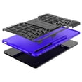thumbnail image 3 of Case for Samsung Galaxy Tab S7 FE 2021 SM-T730 T736/S7 Plus 2020 SM-T970, Kids Shockproof High Impact Full-Body Rugged Hybrid Kickstand Drop Protective Back Cover,Purple, 3 of 7