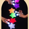 thumbnail image 4 of 20Pcs LED Glow Stick Star Shape Luminous Three Modes Flicker Camping Concert Cheering Tube Wedding Party Light Stick Supplies, 4 of 9