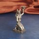 thumbnail image 3 of Estatuilla de latón envejecido de Anubis, 62 mm, dios egipcio, 3 of 3