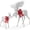 Silver, variant on Best Choice Products 5ft 2-Piece Moose Family Lighted Christmas Yard Decor Set w/ 370 LED Lights, Zip Ties - Rattan
