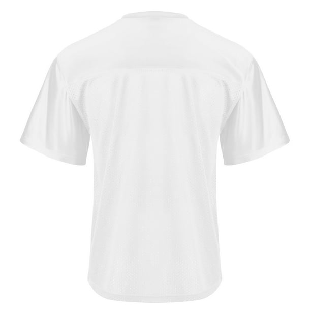 Toptie Mens Football Jersey Shirt, Adult Mesh Soccer Jerseys