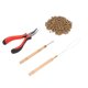 thumbnail image 2 of Kits De Herramientas Para Dispositivos De Cuentas Para El Cabello, Anillos De Silicona Herramienta De Extensión Para Peinado Del Cabello Ligero Para Peluquería Para Salón, 2 of 8