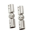 thumbnail image 3 of CHOK 2 Pcs Connecteur de Tringle Salle de Bain Porte Vitrée Réglable 19mm Brossé, 3 of 9