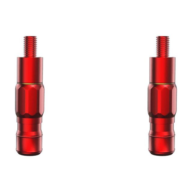 Adaptador Conector Red Inmersión Aterrizaje Pesca Varilla Liberación Rápida () Rojo