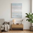 thumbnail image 3 of Canvas Wall Art, Blue Beige Farmhouse Framed Canvas Prints for Living Room Dining Room, Vintage Wooden Striped Extra Large Gallery Wrapped Wall Decor for Home Office, Gifts, 22"x28" Ship Next Day, 3 of 9