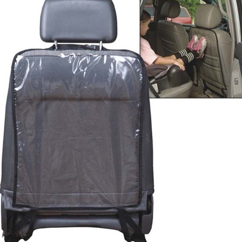 Auto Car Seat Back Protector Cover Kids Childr Kick Mat Mud Clear Anti-dirty LOC 