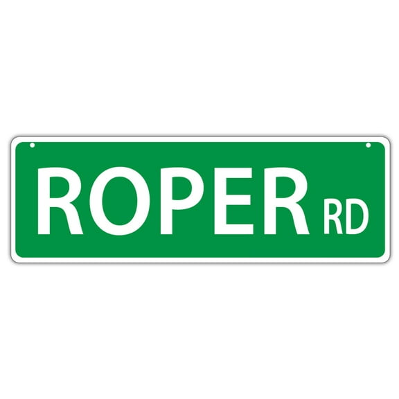 Plastic Street Signs: ROPER ROAD (Cowboy Roping) | Horses, Gifts