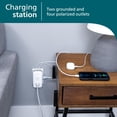 thumbnail image 4 of Regleta de alimentación Philips SPP3503GW con puertos USB-C y USB-A 490J, 4 of 7