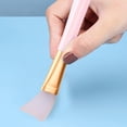 thumbnail image 4 of Cepillo de silicona para mascarilla HUOGUO, aplicador de lodo facial suave, x1, 4 of 4