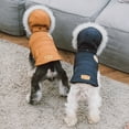 thumbnail image 7 of Touchdog 'Eskimo-Swag' Duck-Down Parka Dog Coat, 7 of 7
