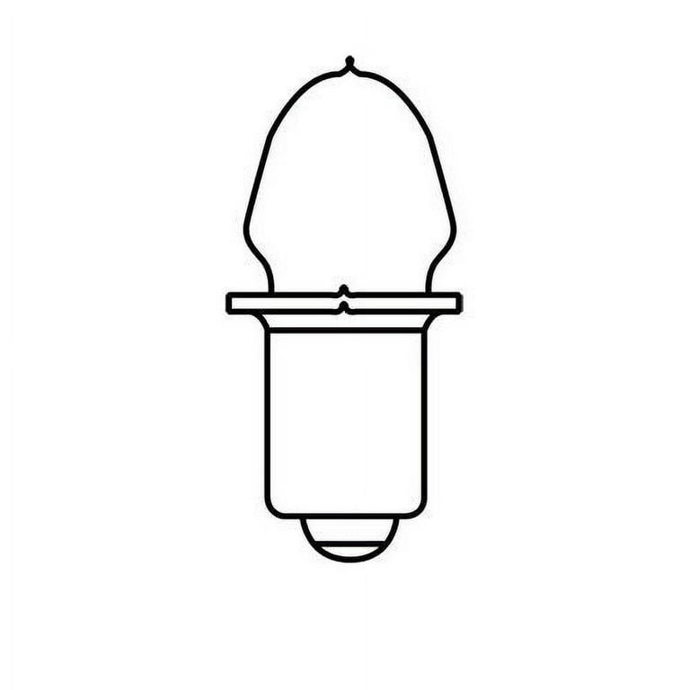 GE 25181 PR2 1w P13.5s B3.5 (B3 1/2) 2.38v Low Voltage