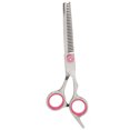 thumbnail image 2 of Hairdressing Thinning Scissors, Thinning Hair Scissors Stainless Steel  For Home For Hairdressers, 2 of 8