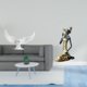 thumbnail image 2 of Escultura de ángel,Estatua de ángel para decoración del hogar,manualidades,color blanco,Escultura de ángel Figura de resina Regalos decorativos,Estatua de la dama,Estatua de dama tribal, 2 of 8