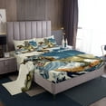thumbnail image 1 of Erosebridal Cat Riding Dinosaur Full Sheet Sets,Japanese style Bedding Full Size,Ocean Bedroom Decor,Reversible,Lightweight,4-Piece, 1 of 7
