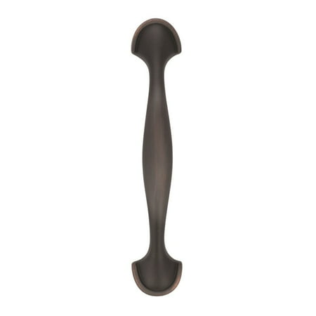 Amerock Allison Value 3 in (76 mm) Center-to-Center Polished Brass Cabinet Pull