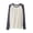 Gray, variant on Ohufall Fall Pajamas Tops Tees for Women Long Sleeve Color Block T Shirts Round Neck Loose Comfort Pajama Top