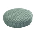 thumbnail image 1 of Funda elástica para taburete, diámetro 11-15", protección antipolvo, redonda, para cojines Redondo verde para 28-38cm, 1 of 9