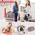 thumbnail image 2 of Bolsa de fin de semana Wogarl, 4 unidades, para mujer, grande, de lona impermeable, 2 of 8