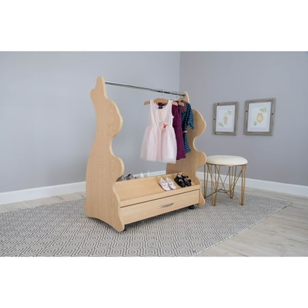 Ace Baby Furniture Rabbit Mobile Dress-Up Clothes; Shoes Organizer