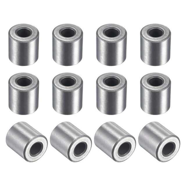 Unique Bargains Bagues de Gaine 6,7x15x16 mm Roulements en Fer Fritté Auto-Lubrifiants, Lot de 12