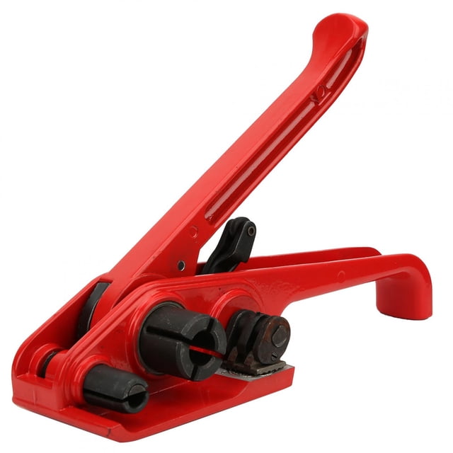Tensor De Fleje, Cortador De Fleje Tensor Manual De Fleje De Plástico, Para Fleje De Cordón De Poliéster De Polipropileno Fyydes Rojo