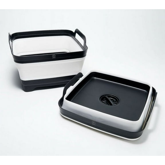 Open Box Henning Lee Set of 2 Collapsible Dish Drainers
