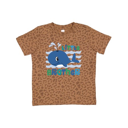 

Inktastic Whale Little Brother Gift Toddler Boy Girl T-Shirt