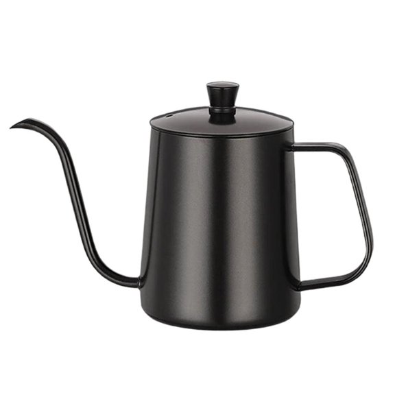 HONCLL Stainless Steels Pours Over Kettle Household Hand Brewing Coffee Pot Long Gooseneck Coffee Pot Kitchen Tool Easy to Clean