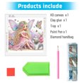 thumbnail image 4 of Kit Con Forma Especial Parcial DIY 5D Niña 30x30cm, 4 of 9
