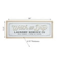 thumbnail image 2 of Framed Wooden Sign Wash And Dry, 2 of 4