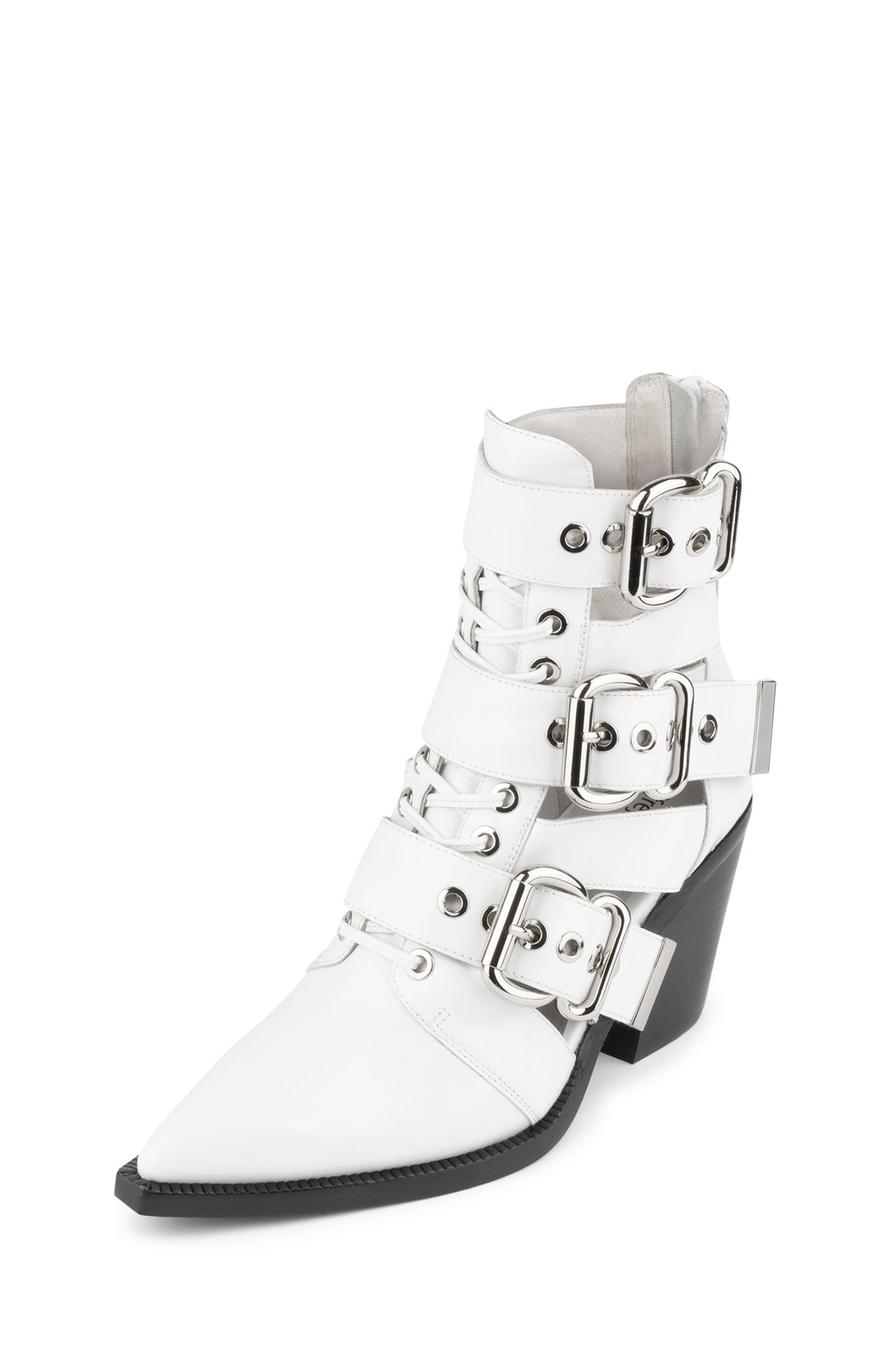 jeffrey campbell white ankle boots