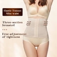 thumbnail image 5 of DREAM SLIM Women Waist Trainer Shapewear Tummy Control Waist Cincher Slim Body Shaper Workout Girdle Underbust Corset, 5 of 8