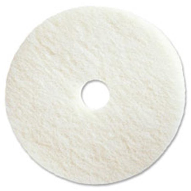 Coussin de Sol Polissant&44; Blanc - 5 par Carton - 16 Po.