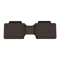 WeatherTech FloorLiner HP Custom Fit Floor Mats compatible with 2018-2023 Toyota Tacoma - 2nd Row, Cocoa