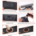 thumbnail image 2 of Bike Bicycle Tire Patches Not Self-Adhesive Rubber Patch Outdoor Cycling Bicycle Tire Tool for All Inflatable Inner Tubes in Road Emergency, 2 of 8