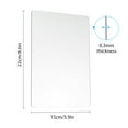 thumbnail image 4 of Pads Standard Cutting Pads 1 Polycarbonate Plastic Plate+ 1 Metal Plate for Embossing Machine 22x15cm/8.6x5.9in Suitable for A5 Die Cutting and Embossing Machine for Embossing, 4 of 7