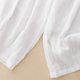 thumbnail image 5 of Pantalones anchos con cintura elástica para mujer, para primavera/verano - Pantalones cortos informales con cordones, 5 of 7