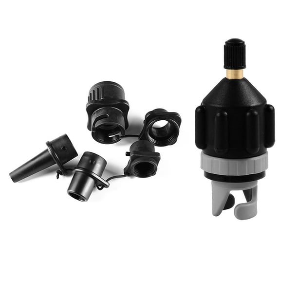 Adaptador de aire de paleta de válvula Convertidor de compresor de neumáticos de kayak de bote inflable