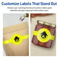 thumbnail image 4 of Avery Printable Wraparound Labels, Neon Yellow, 2-3/8" x 8", 30ct, 4 of 11