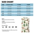 thumbnail image 6 of Fotbe Men's Christmas Dachshund Dog Print Men's Sleeveless Muscle Tank Tops Casual T-Shirts for Gym Workout Beach-Small, 6 of 8