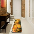 thumbnail image 4 of Dreamtimes Autumn Yellow Flowers Hallway Runner Rug 2'x6' Kitchen Rug with Rubber Backing Fall Floral Non Slip Entryway Rug Runner Washable Soft Area Rug for Hallway Bedroom Kitchen Decor, 4 of 6