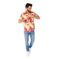 thumbnail image 4 of OppoSuits Men's Summer Shirts SHIRT Short Sleeve Coral Camo - XS Multicolor, 4 of 6