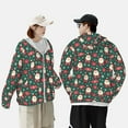 thumbnail image 4 of Gaeub Santa Claus Men's and Women's UPF 50+ Long-Sleeved Sun Protection Clothing, Fishing Shirt Long Sleeve Zip-Large, 4 of 7