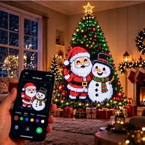 Smart Animated Christmas Tree Lights, App-Controlled DIY Animations ...