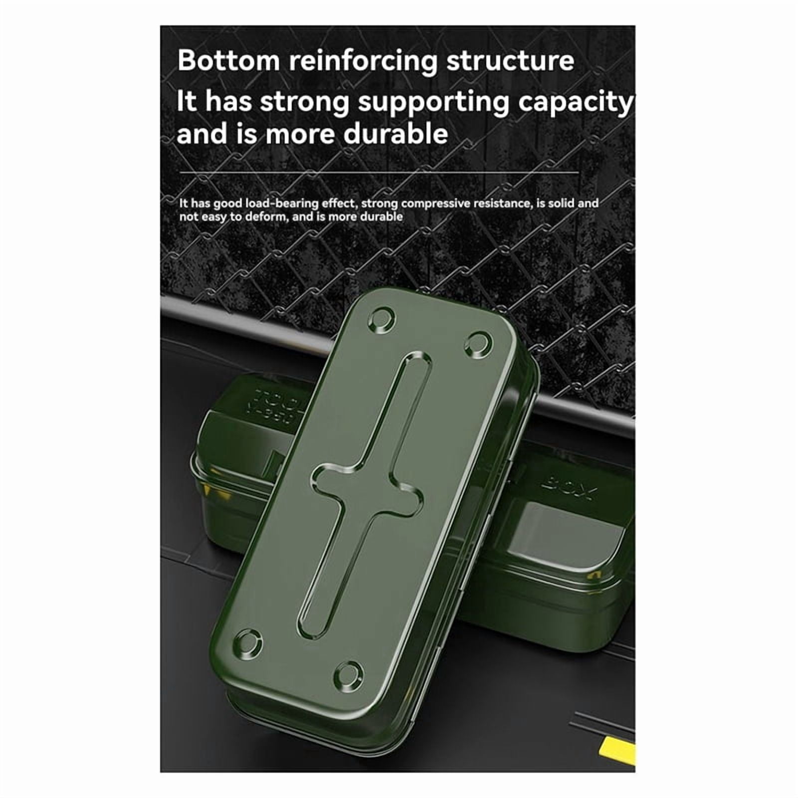 Multifunctional Hardware Toolbox Home Toolbox Large Capacity Industrial Grade Electrician'S Special Portable Metal Box