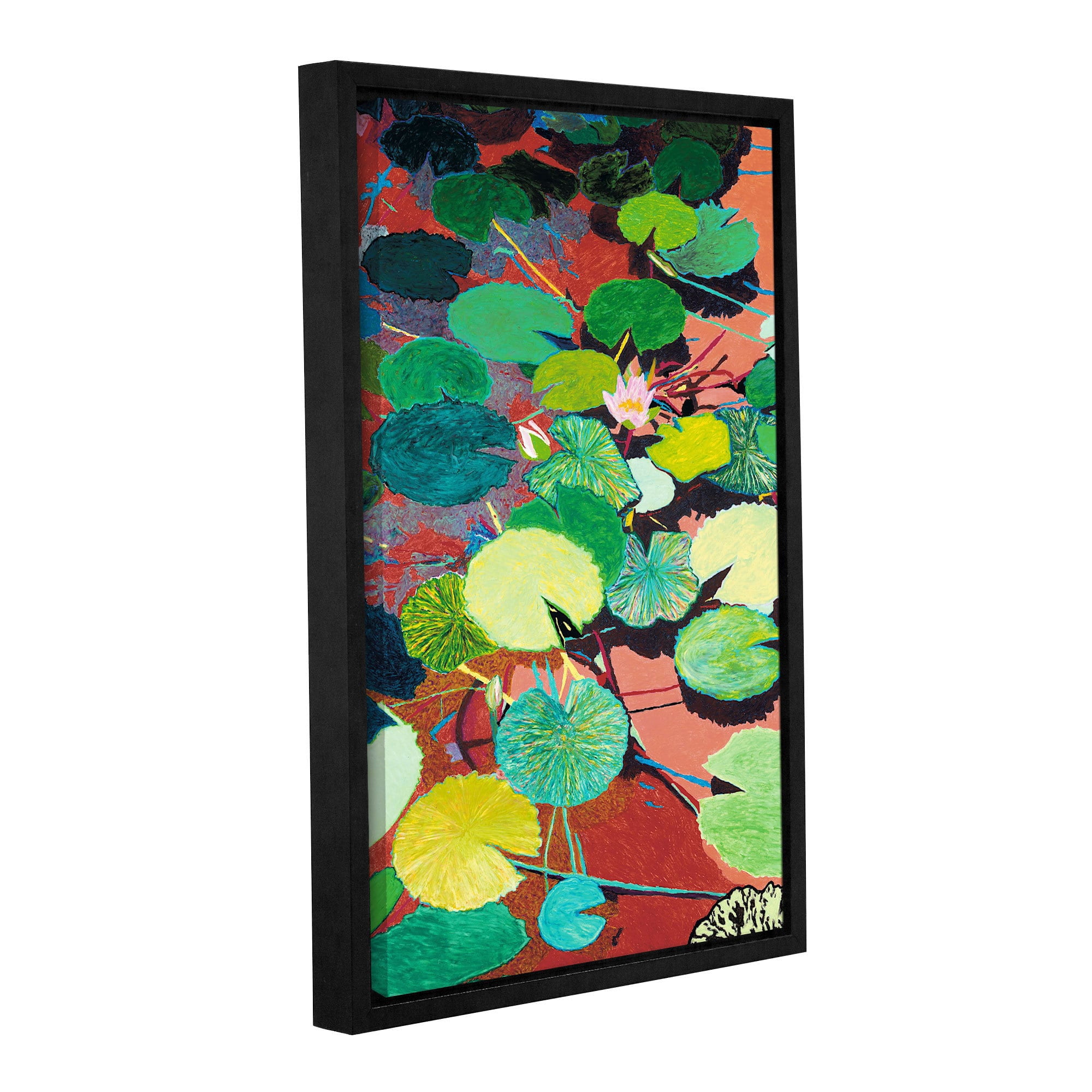 ArtWall Allan Friedlander "Lazy Summer Afternoon" Gallery-wrapped Floater-framed Canvas